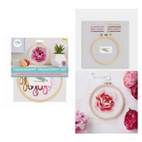 Simply Make - Embroidery Kits Flowers 