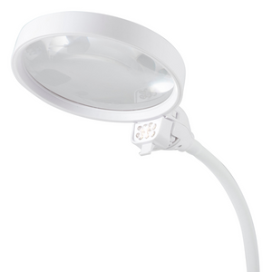 PURElite Multi-Use Magnifier and Table Lamp: White