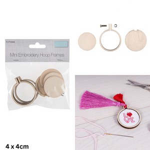 Trimits Frame: Mini Embroidery Hoops Sets