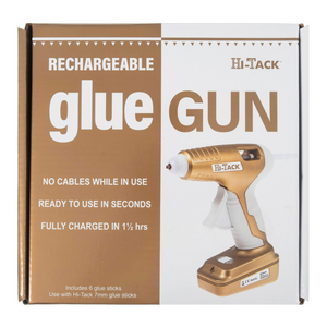 HI- TACK Glue Gun: Rechargeable: Cordless: 10-20w