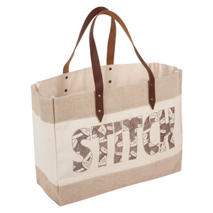 HobbyGift Craft Bag: Shoulder Tote (L): Stitch