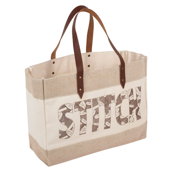 HobbyGift Craft Bag: Shoulder Tote (L): Stitch