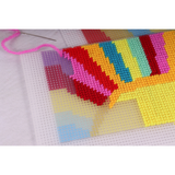 Trimits Half Stitch Kit: Stitch Your Own Sunglasses Case: Sunshine