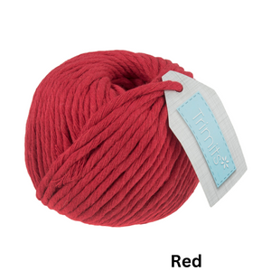 Macramé Cord: Cotton: 50m x 4mm: 1 Ball - All Colours