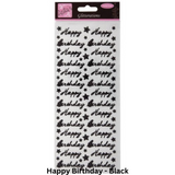 Anitas Glitterations Sticker - Assorted 