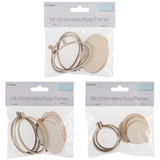 Trimits Frame: Mini Embroidery Hoops Sets