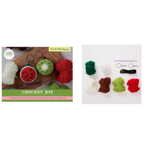 Simply Make - Crochet kits Fruit Coasters and Keyrings