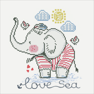 Diamond Dotz - Diamond Painting Kit - Love Sea