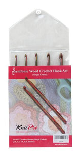 Knit Pro Symfonie Single Ended Hooks Set