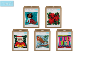 Trimits Cross Stitch Cushion Kits - 5 Designs