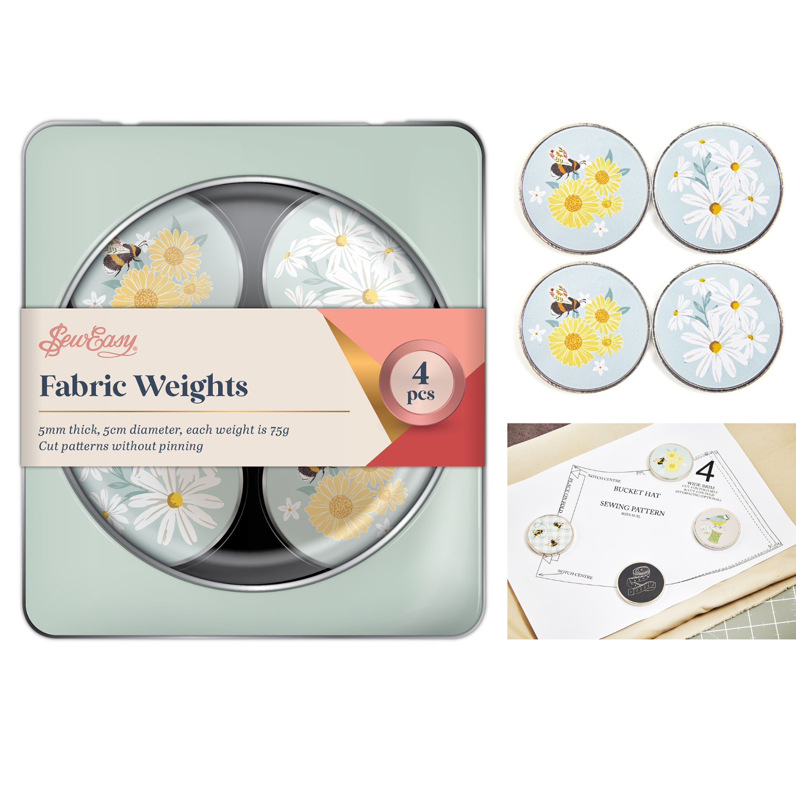 Sew Easy Fabric Pattern Weights, 1176430