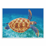 Diamond Dotz® Squares: Graceful Swimmer - Dotting Painting Craft Kit