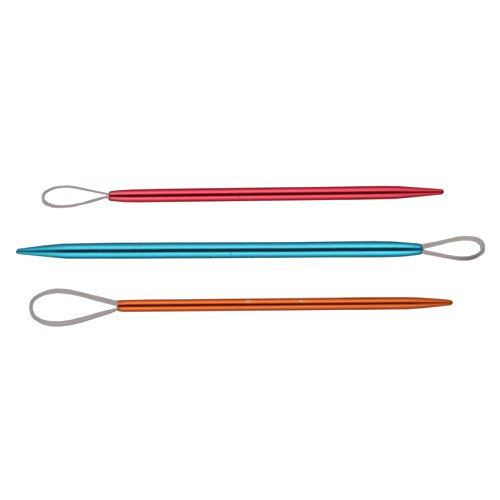KnitPro Metal Cable Needles - Bent/Straight/Curved - 2.5mm / 3mm / 3.5 –  SewProCrafts Ltd