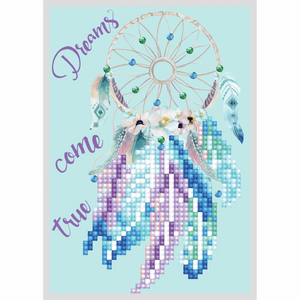 Diamond Dotz - Diamond Painting Kit - Greeting Card Kit - Dreams Come True