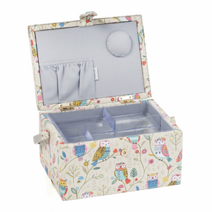 HobbyGift Medium Sewing Box - Twit Twoo