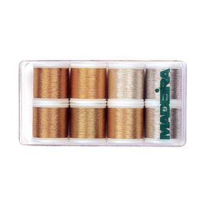 Madeira Gift Box: Metallic: Heavy Metal: 8 x 200m: Spools