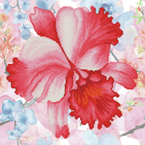 Diamond Dotz - Diamond Painting Kit - Sparkle Garden Crimson